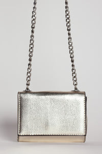 METALLIC CROSSBODY BAG