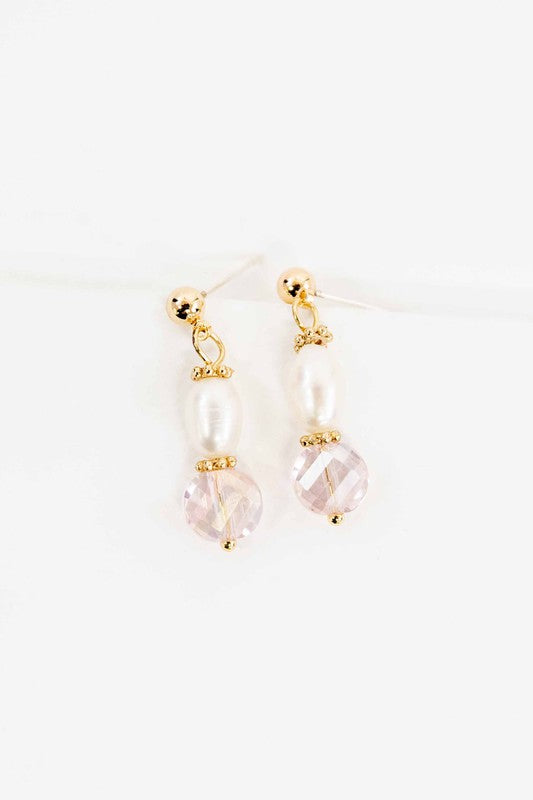 Zaina Pearl Earrings