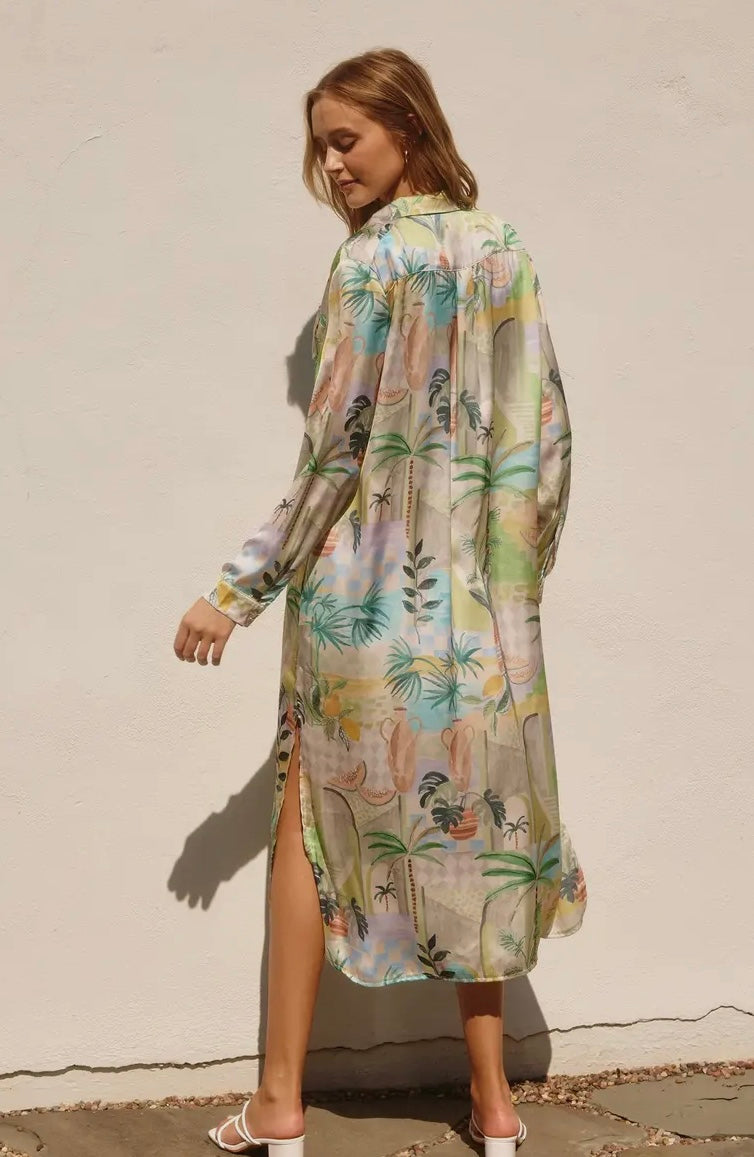 Seaside Longline Dress