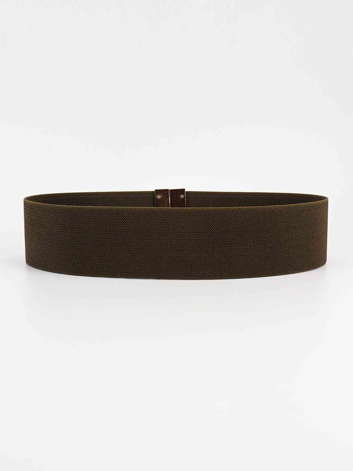 Alloy Buckle Elastic Belt