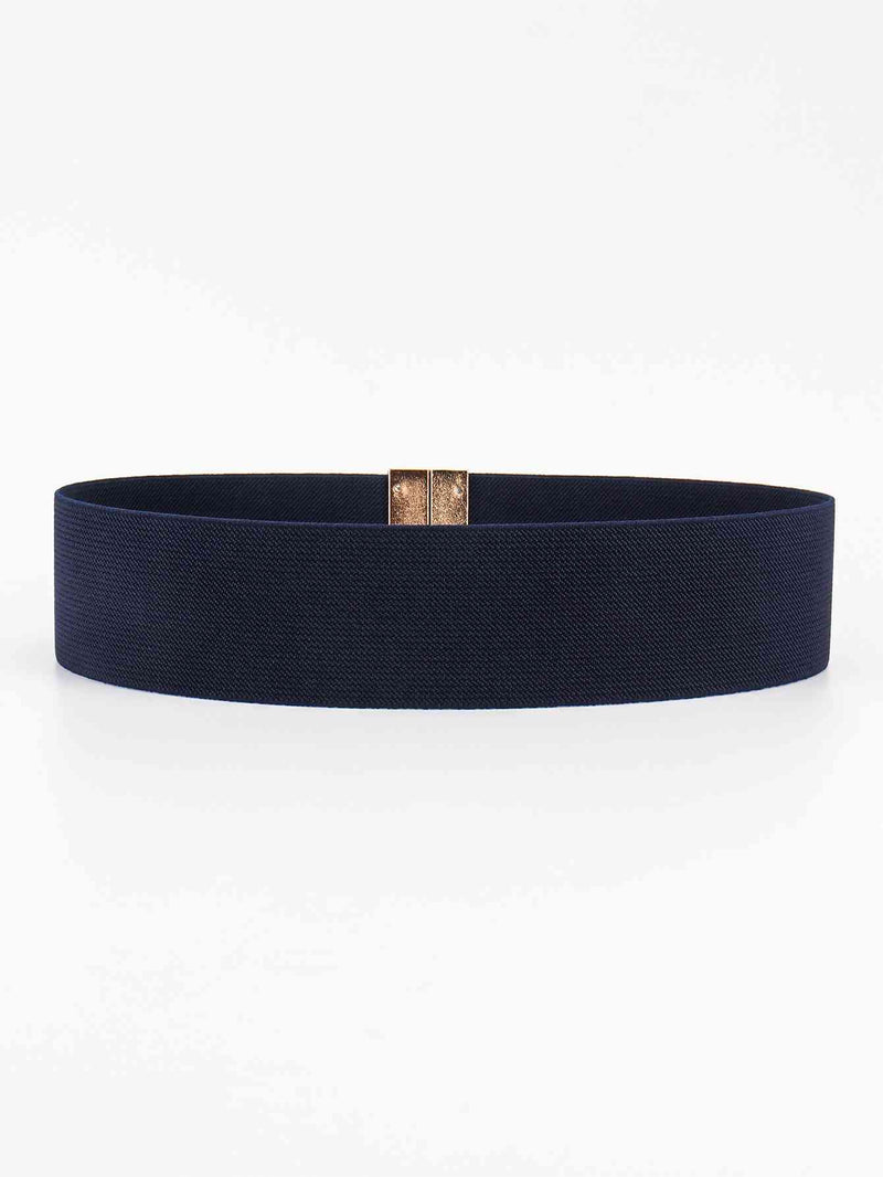 Alloy Buckle Elastic Belt